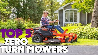 Best Picks of 2023 Zero Turn Mowers [upl. by Seedman]