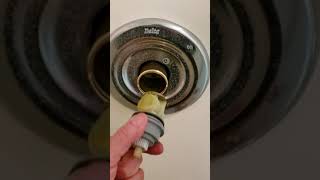 How to remove cover and replace Delta shower valve assembly to fix leak  waterleaky VIDEO 2 OF 2 [upl. by Irt]