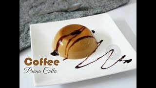 Coffee Panna Cotta  Italian dessert Coffee Panna Cotta Recipe [upl. by Ariay]