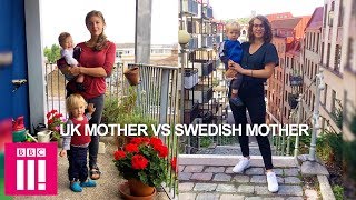 Child Care In The UK Versus In Sweden [upl. by Nylecoj]