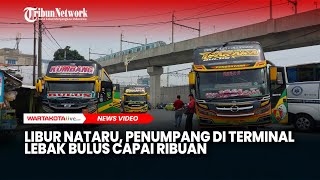 Penumpang di Terminal Lebak Bulus Capai Ribuan saat Libur Natal 2023 [upl. by Mayfield]