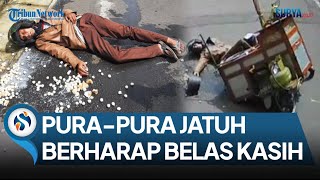 TUKANG BAKSO NEKAT LAKUKAN AKSI TIPUTIPU DEMI RAUP KEUNTUNGAN SUMBANGAN WARGA  PURAPURA RUGI [upl. by Spense]