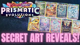 Prismatic Evolutions  Secret Art Reveal [upl. by Michale]