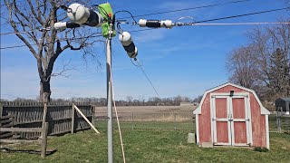 homebrew nvis antenna first use [upl. by Aniri]