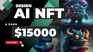 Design FREE AI NFT and earn 15000 just in 4 Minutes with Midjourny and OpenSea [upl. by Yerfdog681]