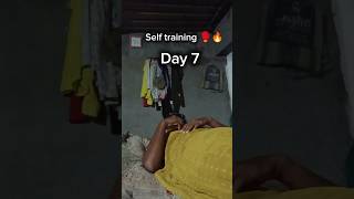 Do your 100 ❤️ self training 🥊 Day 7 motivation reels chelenj youtube shots valorant [upl. by Acirderf]