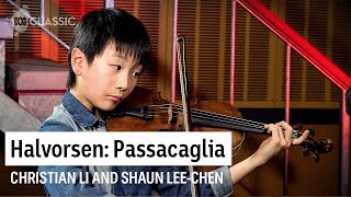 Christian Li and Shaun LeeChen perform Halvorsens Passacaglia for violin and viola after Handel [upl. by Akimas]