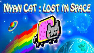 Nyan Cat Lost in Space  Android Mobile Game Gameplay  Cute Funny Flying Cat [upl. by Aiva952]