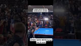 EFREN BATA REYES Bumilib Kay jb sucal 😱💪 subscribe billiards [upl. by Lateh347]