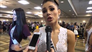 Miss Universo 2015 Entrevistas 01 20 15 [upl. by Anitsirhcairam936]