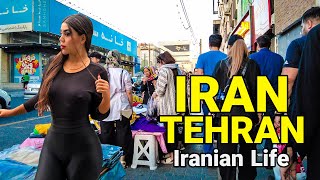 The Reality of Life in IRAN 2023 🇮🇷 Walking Streets Tehran Vlog ایران [upl. by Wandy]