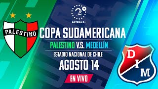 PALESTINO VS MEDELLÍN  EN VIVO  COPA SUDAMERICANA [upl. by Kcinnay]