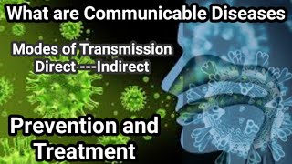 Communicable diseases in hindi Modes of Transmission Prevention ampTreatment InfectiousContagious [upl. by Aria]