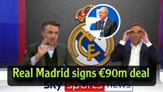 💣 Officially Real Madrid concludes a deal worth 90 million to join the Bernabeu [upl. by Alra556]