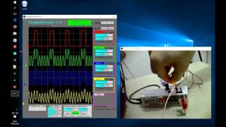 Osciloscopio com Arduino ou Garagino e linguagem Processing [upl. by Trab]