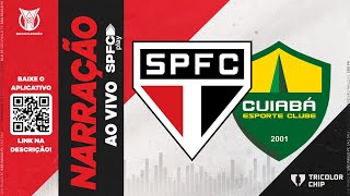 BRASILEIRÃO 2024  SÃO PAULO X CUIABÁ SPFC PLAY [upl. by Alene537]