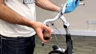 How to assemble adjustable handlebar with Gazelle Switch  Be Dutch Bicycles [upl. by Arednaxela]