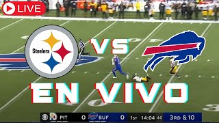 EN VIVO  Pittsburgh STEELERS vs Buffalo BILLS Ronda de COMODÍNES Reacción EN DIRECTO [upl. by Anjela305]