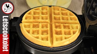 Best Homemade Waffle Recipe [upl. by Syck]