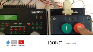 Arduino  Loconet Master Switch [upl. by Normalie]