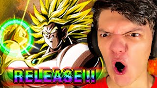 UNHINGED LR Broly SUMMONS Dokkan Battle Worldwide Celebration part 2 [upl. by Teddi]