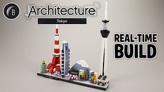 LEGO 21051  Tokyo  Architecture  Build Review [upl. by Zetniuq]