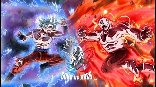 🔥 Goku vs Jiren Final Battle 🔥 Goku unleashes SSJs Ultimate Skill [upl. by Atiugal785]