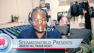 Teddy Pendergrass – Lady Music Video Reaction [upl. by Gypsie332]