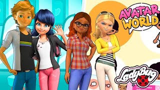 MARINETTE ADRIEN CHLOE e ALYA de MIRACULOUSversão AVATAR WORLD [upl. by Sito420]