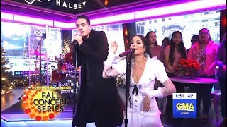 GEazy amp Halsey Perform quotHim amp Iquot GMA LIVE [upl. by Rikahs695]