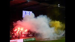 Pyroshow of Ferencváros Ultras A Derby Night to Remember [upl. by Fleur]