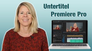 Untertitel in Premiere Pro erstellen  Tutorial [upl. by Ingunna717]