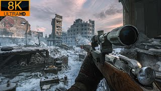 Stalingrad January 1943｜Red Army138th Rifle Division｜Call of Duty Vanguard｜8K HDR [upl. by Monafo475]