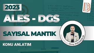 13 2023 ALES  DGS Sayısal Mantık  Sayı Tabloları Şekilleri Mavi  Olcay KÜÇÜKÇELİK [upl. by Nanda]