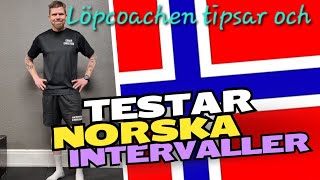 Norska intervaller 44 min löpning [upl. by Annasiul]