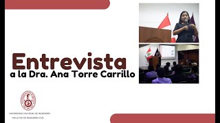 Entrevista a la Dra Ana Torre Carrillo [upl. by Arihs153]