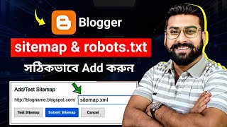 Sitemap Generate for website  Blogger Enable custom robotstxt  Crawlers and indexing Setting 2023 [upl. by Hsirap]