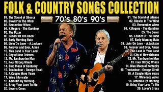 Best Folk Songs Of All Time 🌵 Folk amp Country Music 70s 80s 90s 🌵 Beautiful Folk Songs [upl. by Keeton]