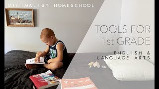 Minimalist Homeschool  1st Grade  English [upl. by Dippold]