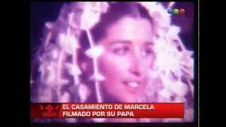 El casamiento de Marcela Tinayre filmado por su papá Daniel  Susana Gimenez 2007 [upl. by Richer515]