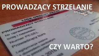 PROWADZĄCY strzelanie  czy warto zrobić uprawnienia [upl. by Pliam]