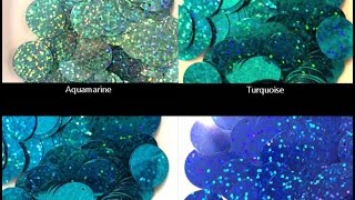 Cartwrights Sequins Hologram Colors [upl. by Maffei]