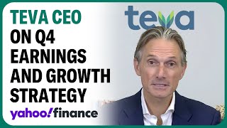 Tevas CEO talks Q4 earnings and how he is implementing his pivot to growth strategy [upl. by Belier]