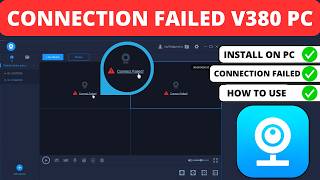 Fix v380 connection Failed in PC  V380 for PC  Connection failed v380 pc  v380 connect failed [upl. by Aridaj]