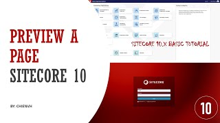 05Preview a Page in Sitecore 10  Sitecore 10 Basic Tutorial [upl. by Anwadal233]