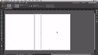 Building a Book Cover in InDesign with 3Up Layout of Cover Spine and Back Cover [upl. by Alliuqal]