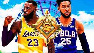 My LEGEND POST PLAYMAKER BUILD WILL BREAK NBA 2K21 CURRENT GEN [upl. by Apfel]