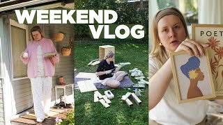 Wochenend Vlog Letzte warme Tage Jysk Haul amp Makeover Planen  Slow Living [upl. by Elfreda43]