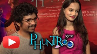 Phuntroo Trailer Launch  Ketaki Mategaonkar amp Madan Deodhar Exclusive Interview  Marathi Movie [upl. by Gant]