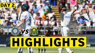 India vs South Africa 2nd Test DAY 1 Full Match Highlights  IND vs SA 2nd Test DAY 1 Full Highlight [upl. by Leak]